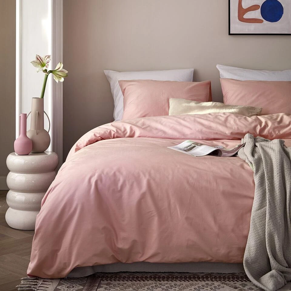 Cinderella Weekend - Dekbedovertrek - Katoen - 260x200/220 Cm - Rose Pink - Afbeelding 2