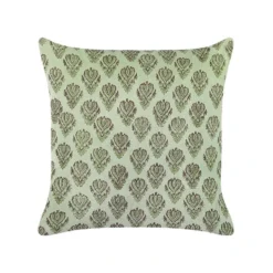 Beliani Sierkussen RUNGIA - Groen Fluweel