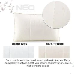 NEO Hybride Memory Foam Kussen - 40x80 Cm -Beddengoed Winkel 1000081613 0102
