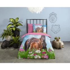 Good Morning Dekbedovertrek "Dora" - Multi - (140x220 Cm) -Beddengoed Winkel 1000083118 0101