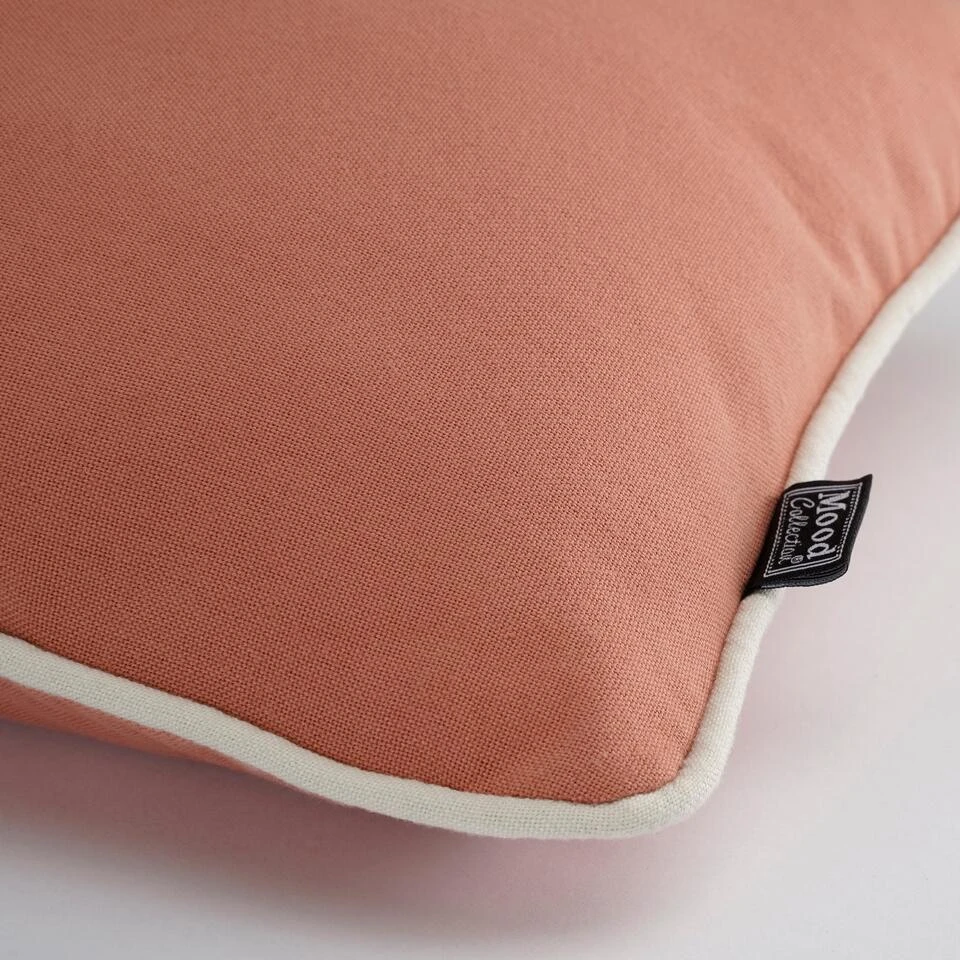 In The Mood Collection Kroft Tuinkussen - 50 X 30 Cm - Donkerroze - Afbeelding 2