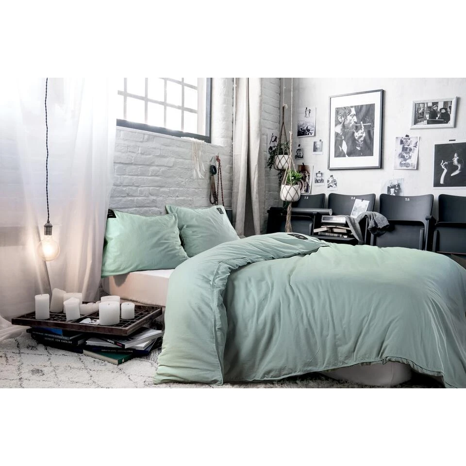 BLCKOUT Dekbedovertrek Oslo - 240x200/220 - Groen - Afbeelding 2
