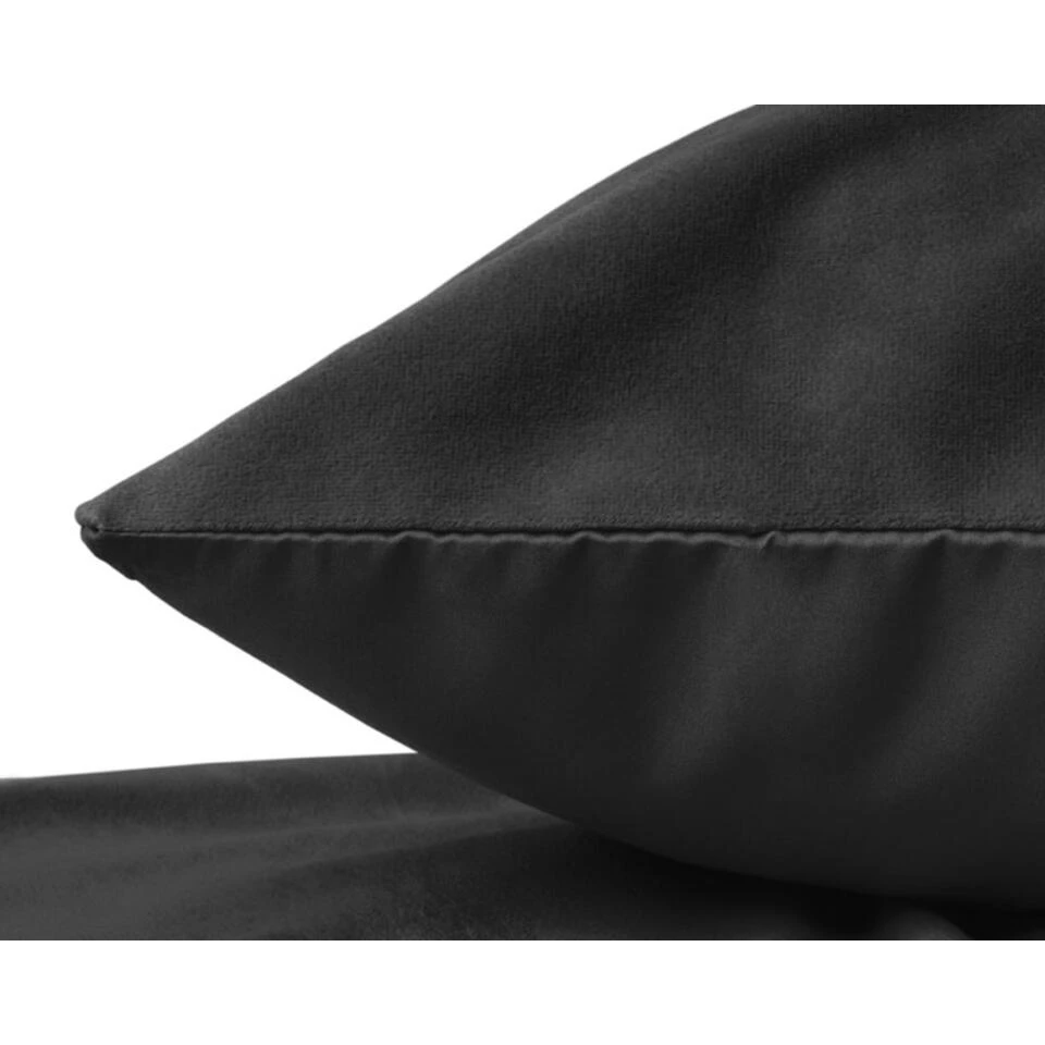 Sleeptime Velvet Kussenslopen Zwart (2-stuks) - Afbeelding 3