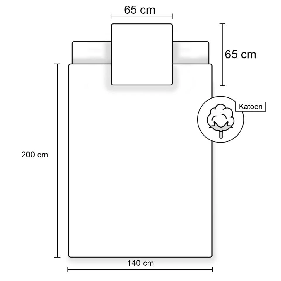 Disney Lilo & Stitch Dekbedovertrek Surf - 140 X 200 + 65 X 65 Cm - Katoen - Afbeelding 2