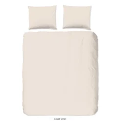 HIP Dekbedovertrek "" - Zand - (200x220 Cm)
