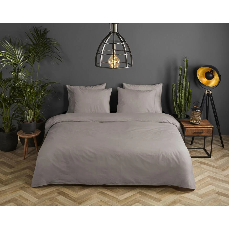 HIP Dekbedovertrek "" - Ecru - (200x220 Cm) - Afbeelding 2