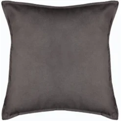 Atmosphera Bank/sierkussens Sophia - 45 X 45 Cm - Donkergrijs
