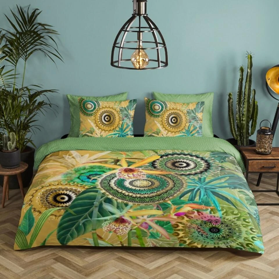 HIP Dekbedovertrek "Yissa" - Multi - (140x220 Cm) - Afbeelding 2