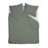 Ambiante Dekbedovertrek Bamboo Uni Green-Lits-jumeaux (240 X 200/220 Cm)