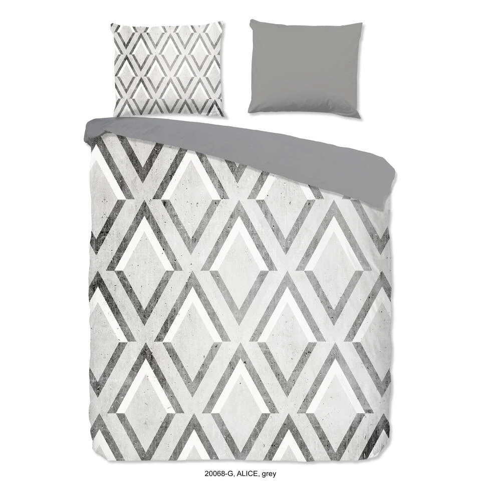 Good Morning Dekbedovertrek "FOUTE KLEUR" - Blauw - (200x220 Cm)