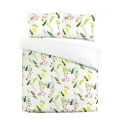 Papillon Dekbedovertrek Burung - 200x200/220 Cm - Multikleur