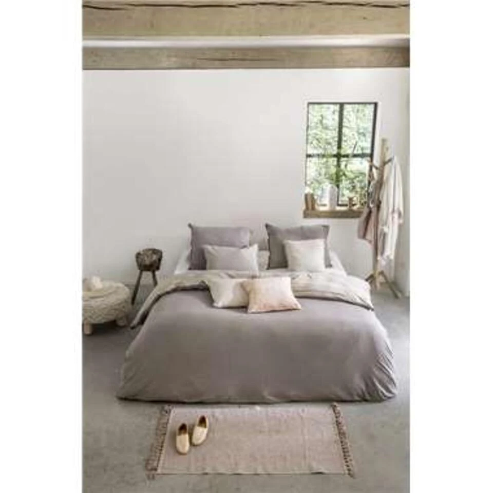 Walra - Dekbedovertrek Casual Beauty - 200x220 Cm - Taupe / Zand - Afbeelding 4