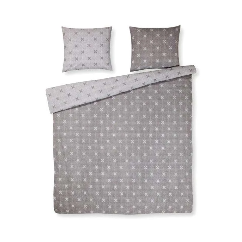 Day Dream Dekbedovertrek Daan - 240x200/220 Cm - Grijs