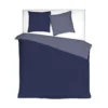 Mistral Home Dekbedovertrek 100% Gewassen Katoen Blauw 240x220 Cm