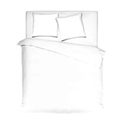 Mistral Home Dekbedovertrek 100% Gewassen Katoen Wit 260x240 Cm