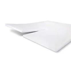 Byrklund - Molton Bed Basics Multifit Split-Topper - 160x200 Cm - Wit