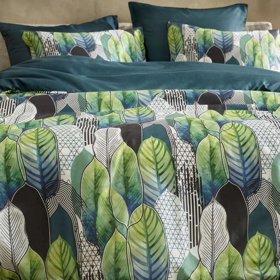 De Witte Lietaer Dekbedovertrek Katoen Satijn Rue - 260 X 240 Cm - Afbeelding 3