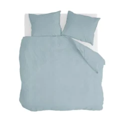 Walra - Dekbedovertrek Vintage Cotton - 200x220 Cm - Jeans Blauw