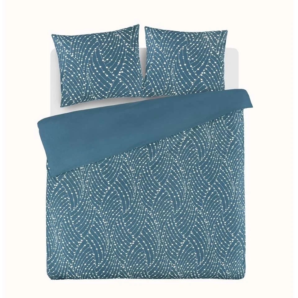 Day Dream Dekbedovertrek Hazel - 200x200/220 Cm - Blauw