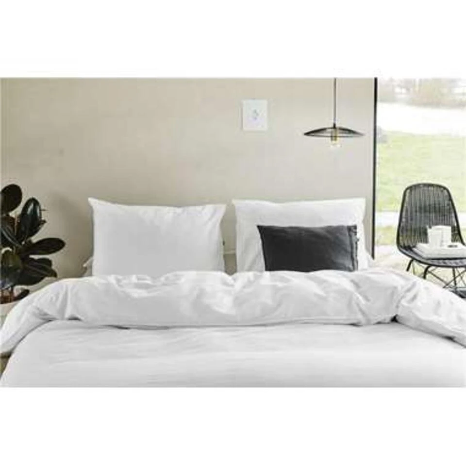 Walra - Dekbedovertrek Vintage Cotton - 240x220 Cm - Wit - Afbeelding 3