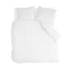 Walra - Dekbedovertrek Vintage Cotton - 240x220 Cm - Wit