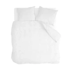 Walra - Dekbedovertrek Vintage Cotton - 240x220 Cm - Wit