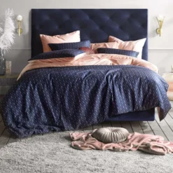 De Witte Lietaer Dekbedovertrek Idyllic - 260 X 240 Cm - Blauw