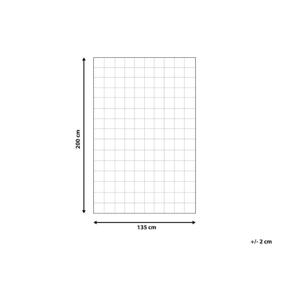 Beliani Dekbed JANNU - Wit Polyester - Afbeelding 3