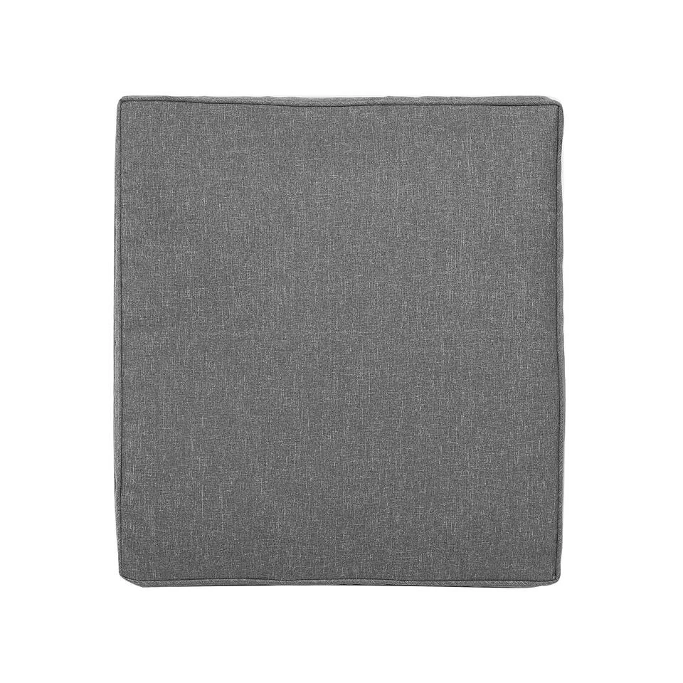 Beliani Kussenovertrek AVOLA - Grijs Polyester - Afbeelding 4