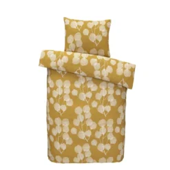 Easy Dekbedovertrek Mare - Oker - 140x200 Cm