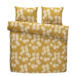 Easy Dekbedovertrek Mare - Oker - 200x200 Cm