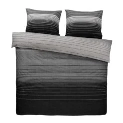 Comfort Dekbedovertrek Stockholm - Antraciet - 240x200/220 Cm