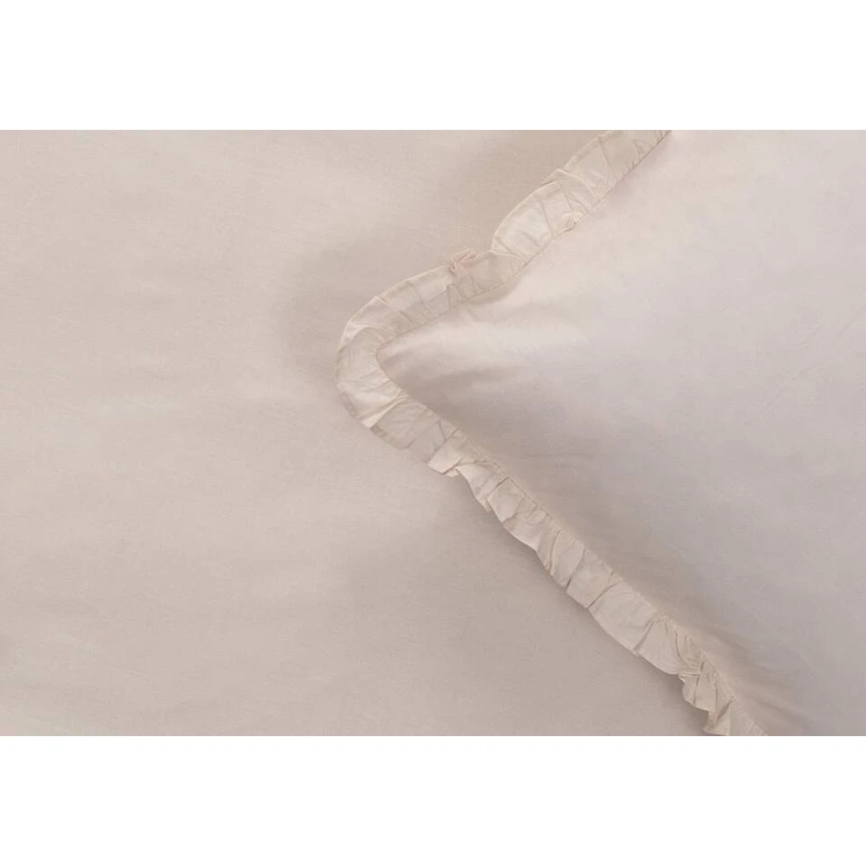 Royal Dekbedovertrek Cato Effen - Roze - 200x200/220 Cm - Afbeelding 2