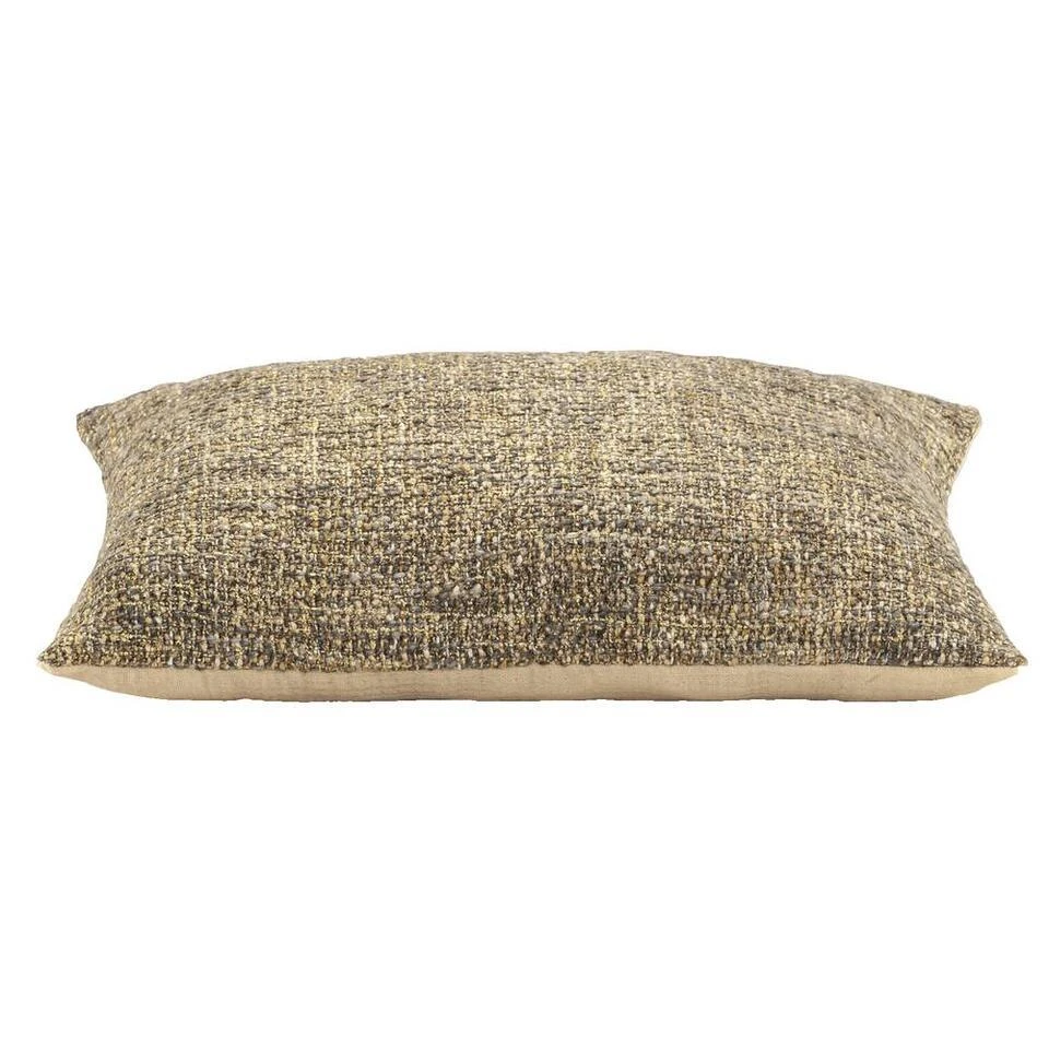 Sierkussen Lily - Grijs/goud - 35x50 Cm - Afbeelding 2