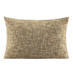 Sierkussen Lily - Grijs/goud - 35x50 Cm