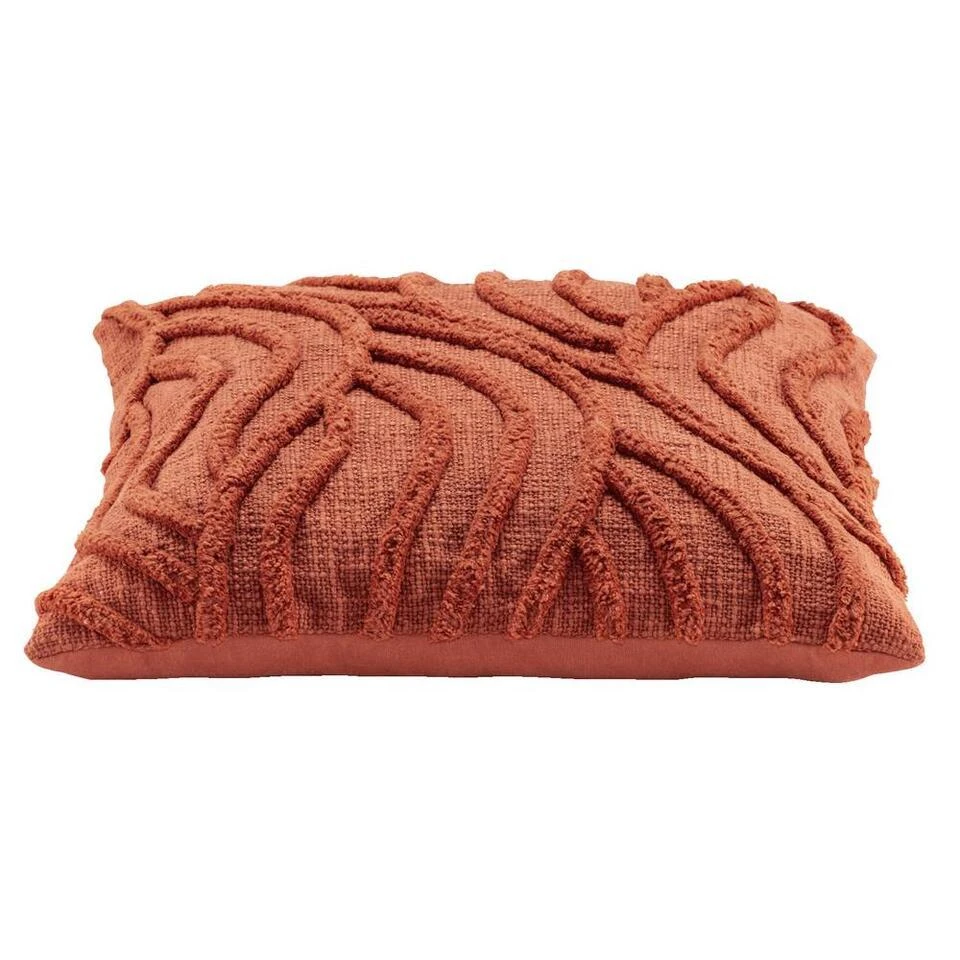 Sierkussen Vinn - Steenrood - 45x45 Cm - Afbeelding 2