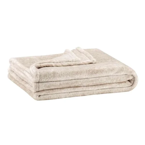 Plaid Xavier - Taupe - 130x160 Cm - Afbeelding 2