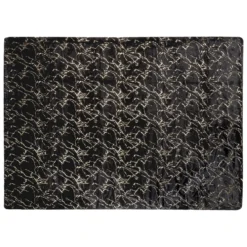 Beliani Plaid GODAVARI - Zwart Polyester -Beddengoed Winkel 632780278ca640a6991d3e338152421e