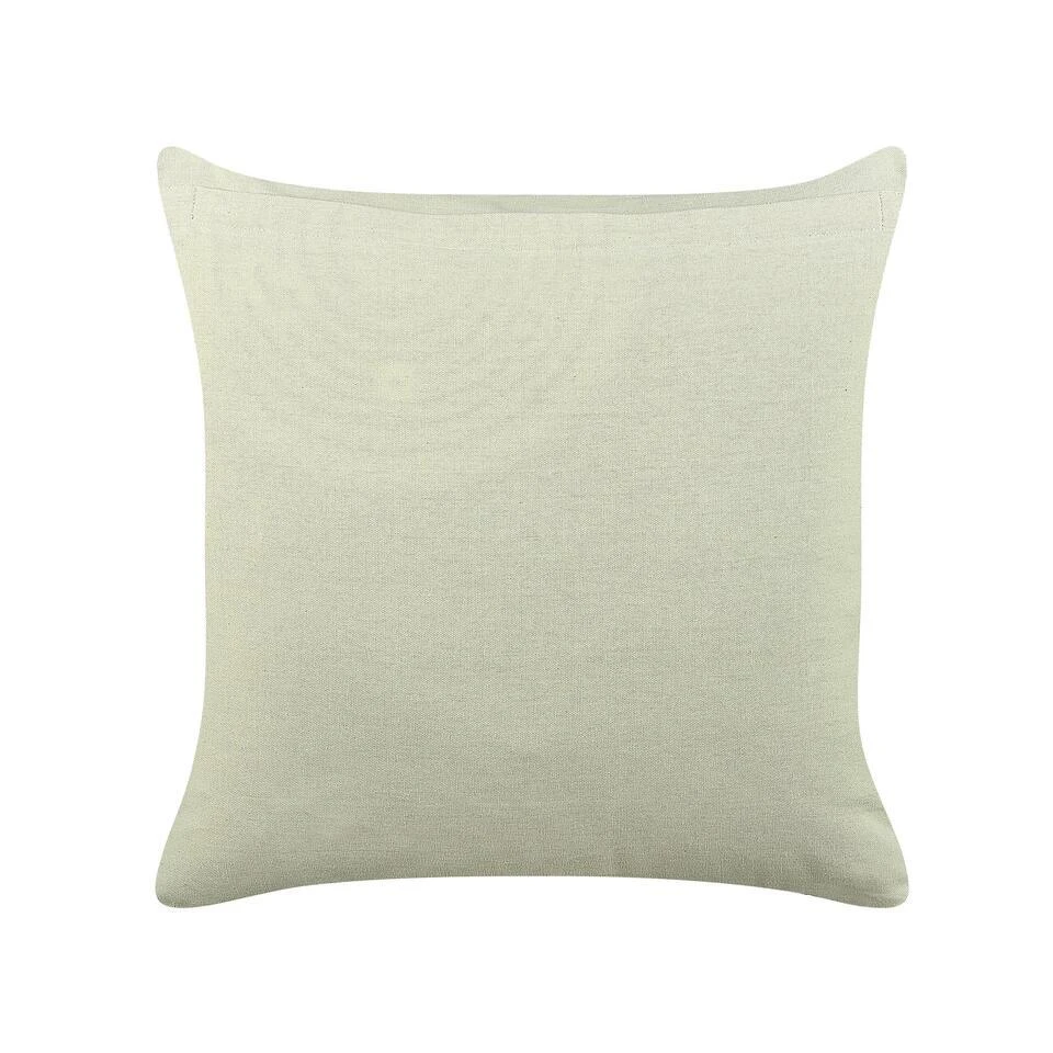 Beliani Sierkussen RUNGIA - Groen Fluweel - Afbeelding 4