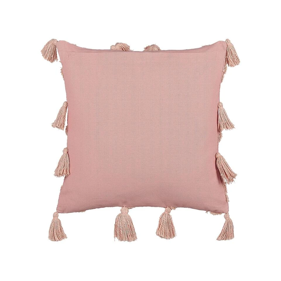 Beliani Sierkussen TORENIA - Roze Katoen - Afbeelding 4