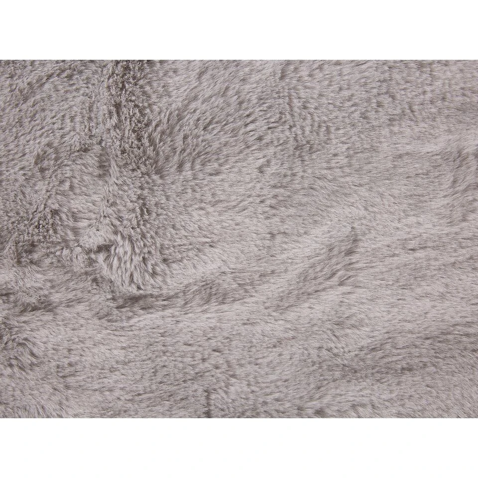 Beliani Plaid CHAAB - Grijs Polyester - Afbeelding 4