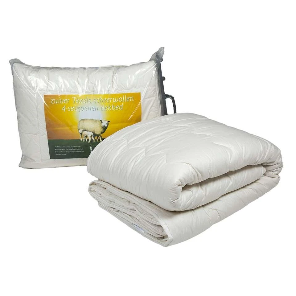 Higgins Dekbed - Texels Wol - 4-seizoenen - 240x200 Cm - Afbeelding 2