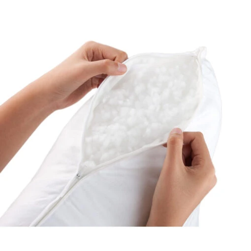 Polydaun Hoofdkussenset First Fleur 900 Gram - 63x53 Cm - Afbeelding 2