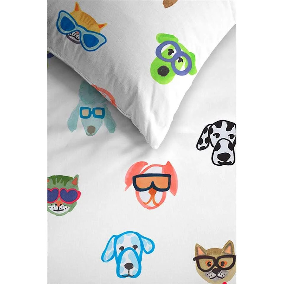 Ambiante Dekbedovertrek In Your Face - Multikleur - 260x200/220 Cm - Afbeelding 2