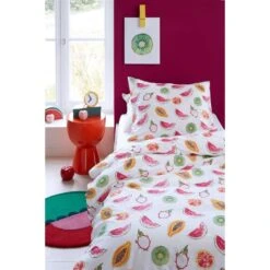 Ambiante Dekbedovertrek Tutti Frutti - Multikleur - 140x200/220 Cm -Beddengoed Winkel 81027914 0100