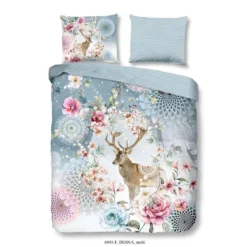 Hip Dekbedovertrek Flanel Desna - Multikleur - 240x200/220 Cm