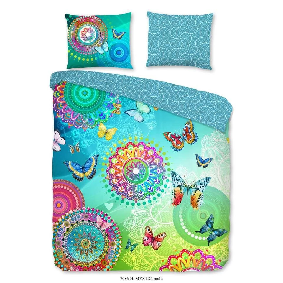 Hip Dekbedovertrek Mystic - Multikleur - 200x200/220 Cm