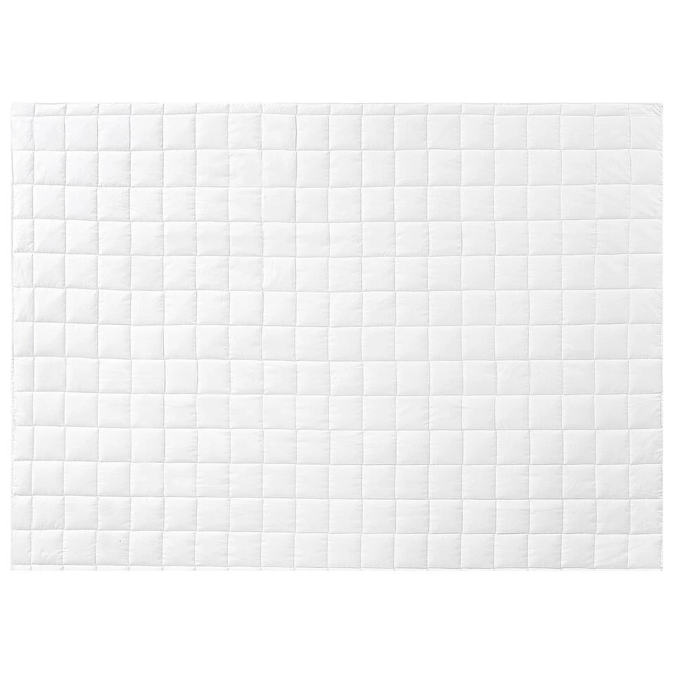 Beliani Dekbed JANNU - Wit Polyester - Afbeelding 4