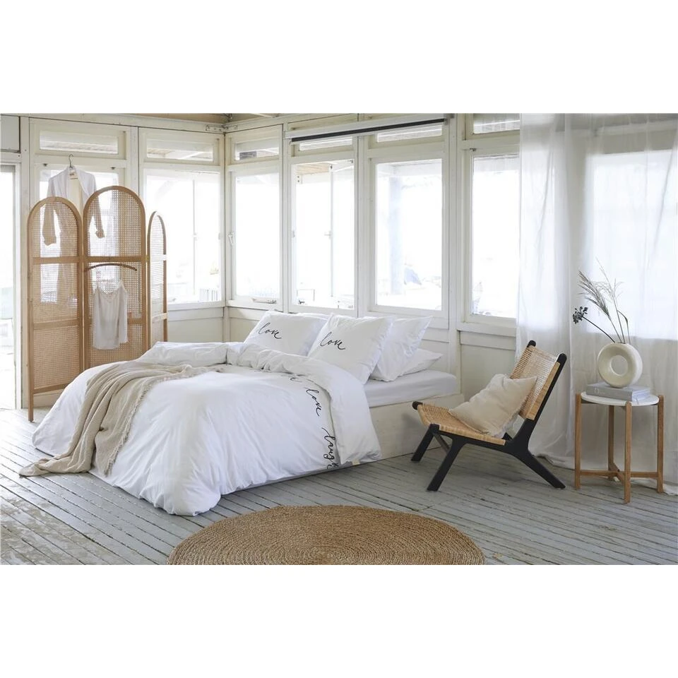 Walra - Dekbedovertrek Lively Love - 240x220 Cm - Wit - Afbeelding 4