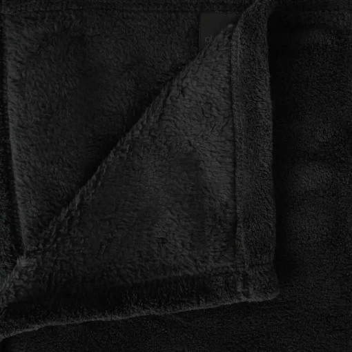 Atmosphera Plaid - Zwart - Polyester - 180 X 230 Cm - Afbeelding 2